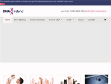 Tablet Screenshot of dnaireland.ie